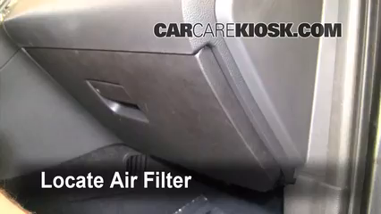 2011 Ford Taurus SEL 3.5L V6 Filtro de aire (interior) Control